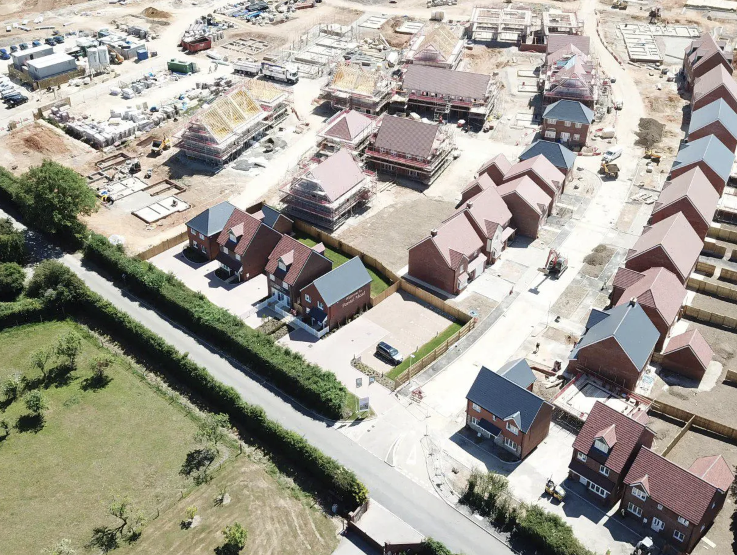 What a difference a year makes at Forstal Mead, Coxheath!!!