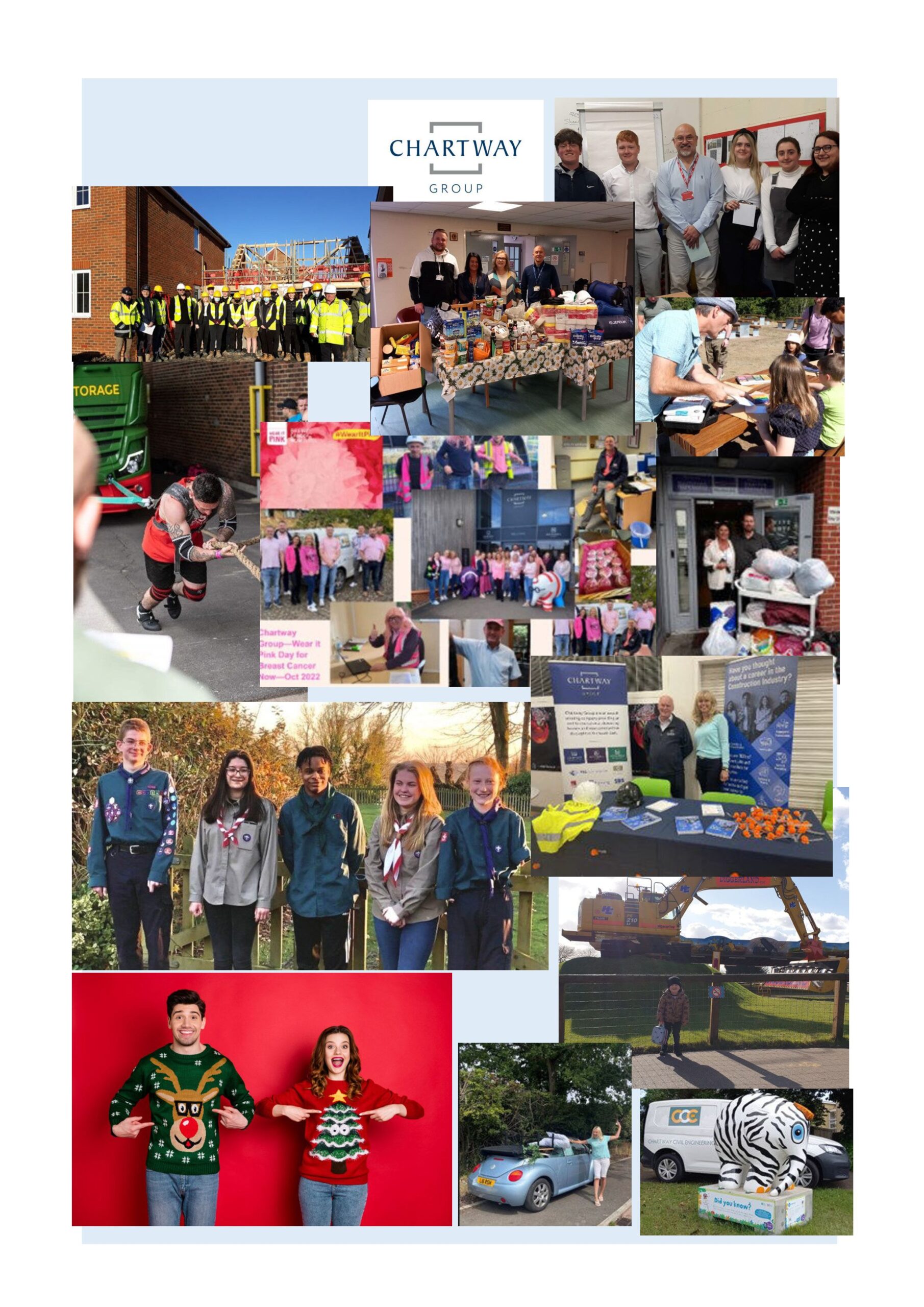 We’ve been supporting charities and working in our local communities in 2022.